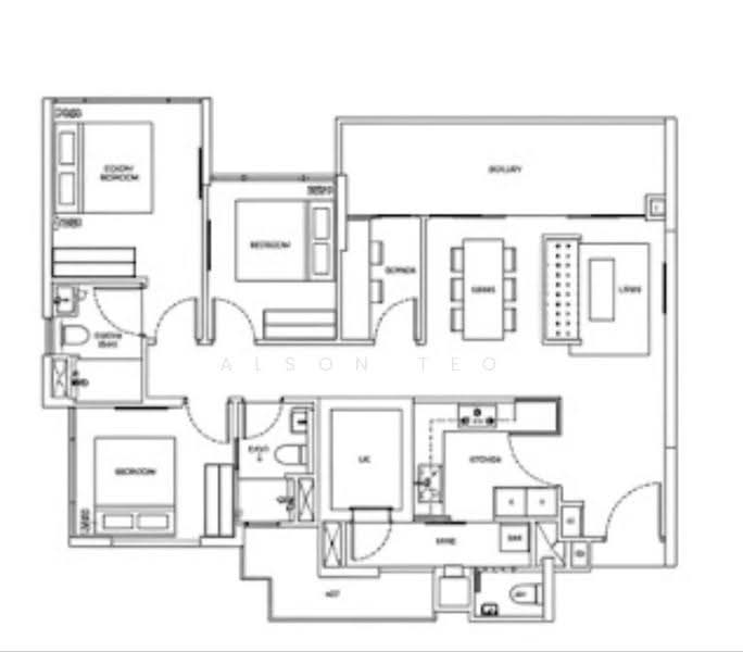 Floor plan, Riversails