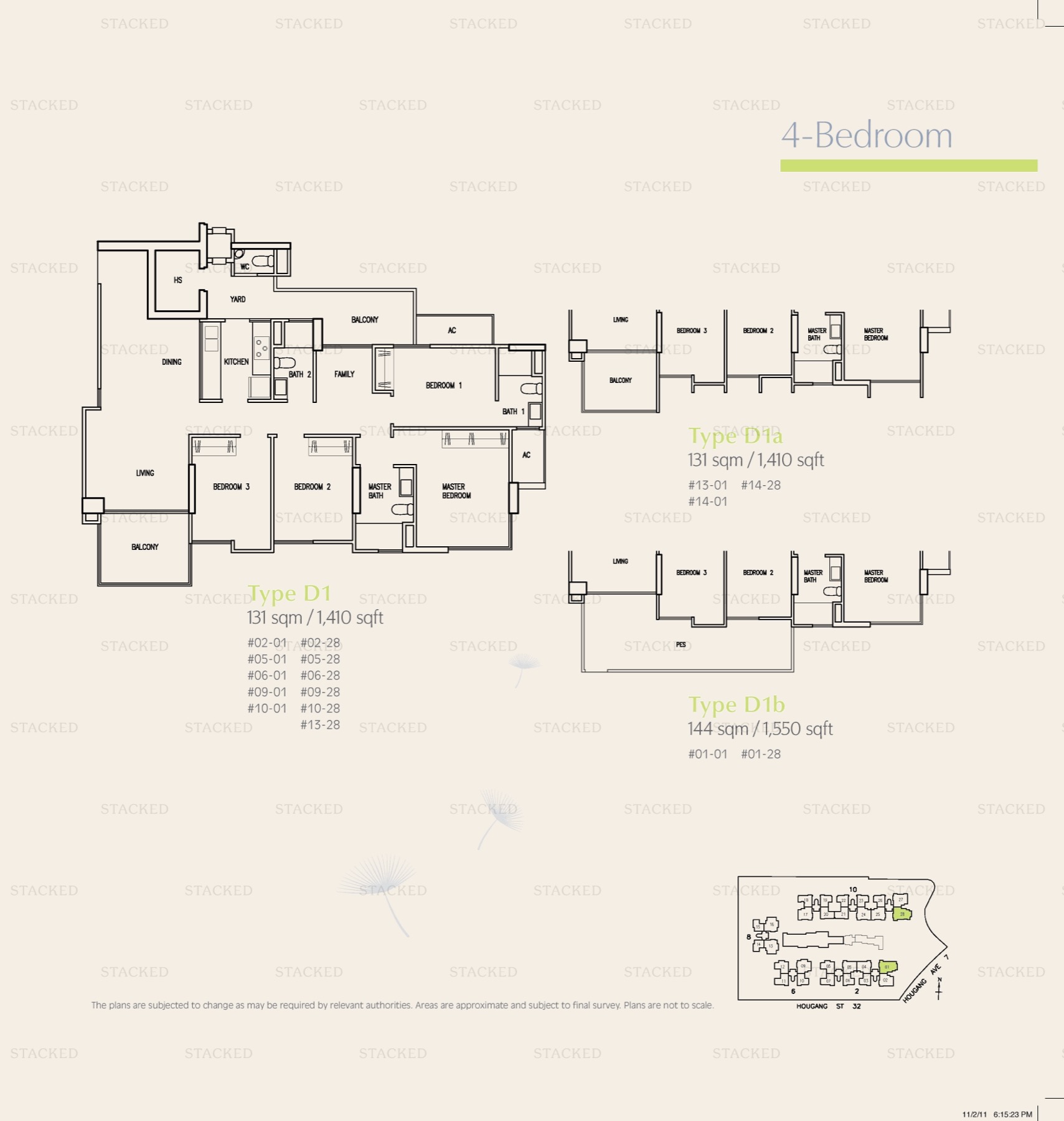 Floor plan, Parc Vera