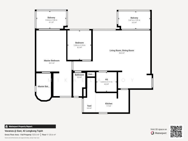 Floor plan, Vacanza @ East