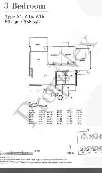 Floor plan, Treasure Crest